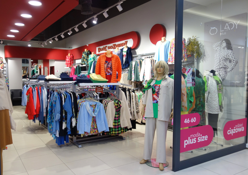 Lady Plus Rzeszów - Centrum Handlowe Plaza - Odzież Duże rozmiary